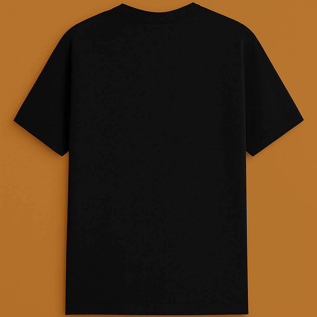 Men Black Mandala Printed T-Shirt